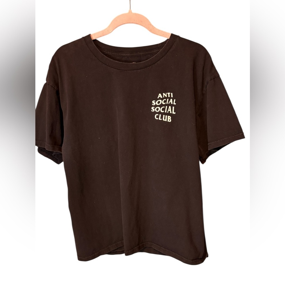 Anti Social Social Club Logo Tee Black XXL Streetwear Graphic T-Shirt ASSC